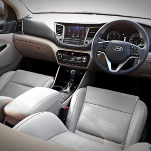 New Hyundai Tucson interior