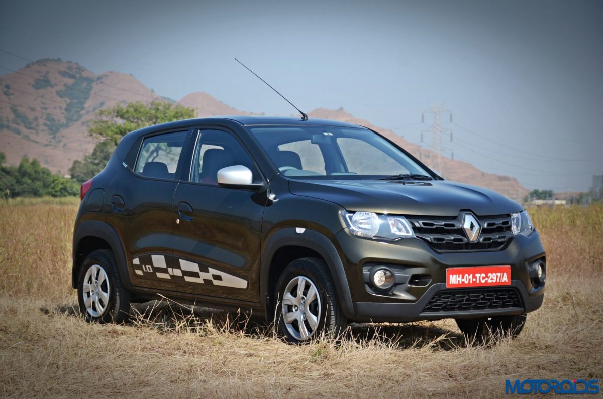 renault kwid easy r amt front  quarters