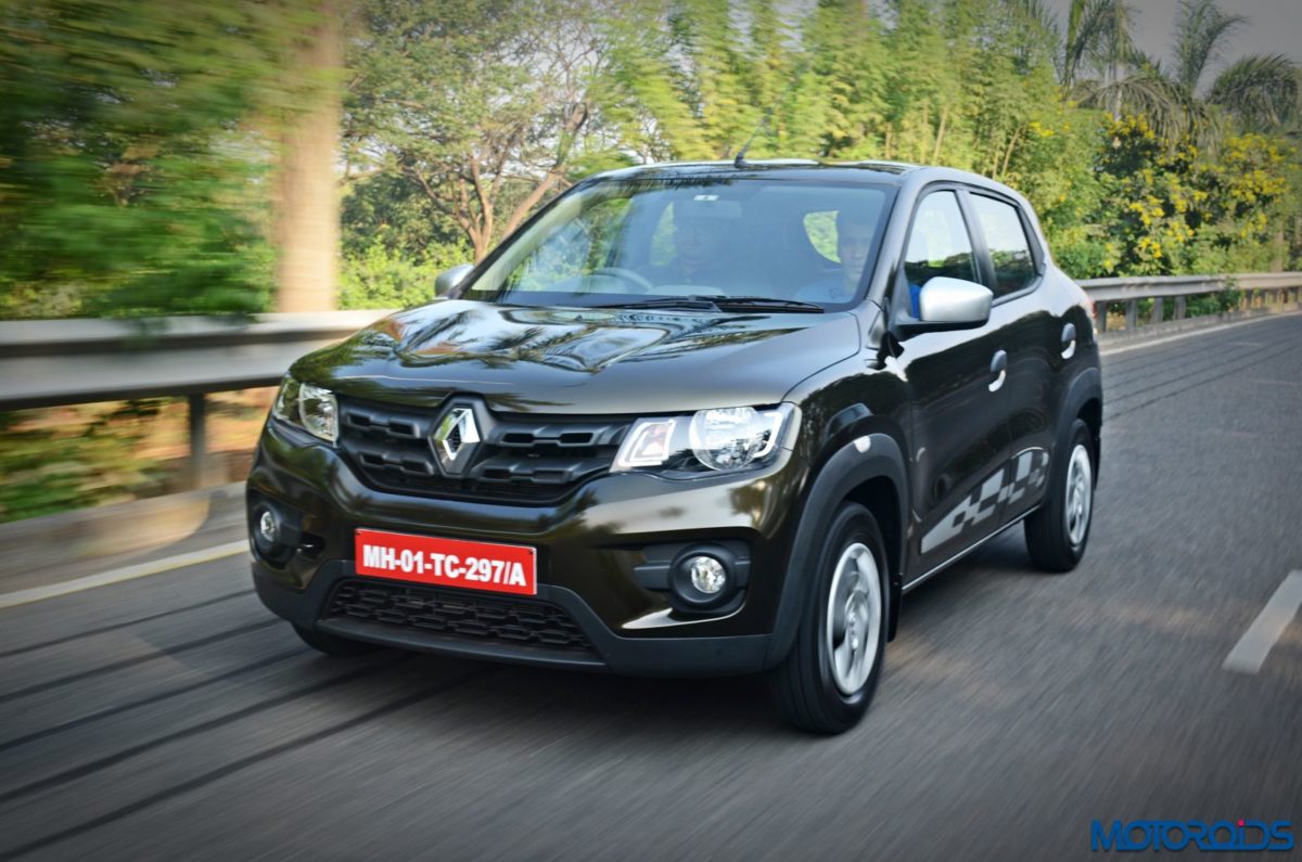 Renault Kwid Easy R AMT action shot