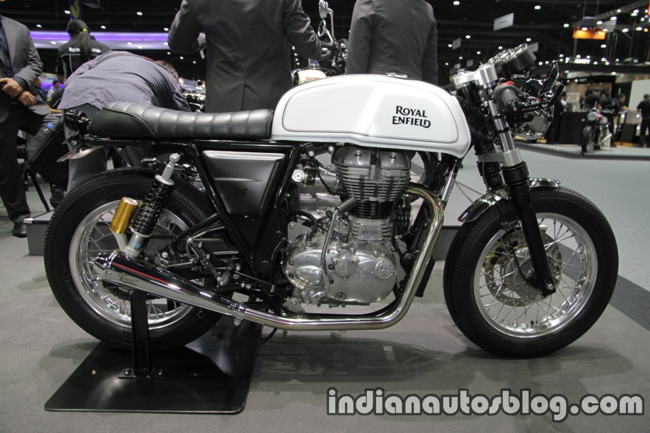 Royal Enfield Continental Gt Liberty Moto Showcased At Thai Motor