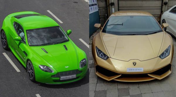 Super cars in India with crazy paint jobs