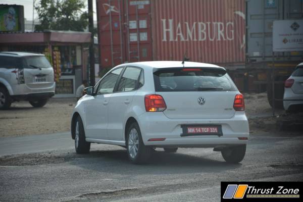 Volkswagen Polo  TSI spied testing