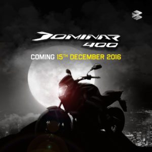 Bajaj Dominar  Teaser