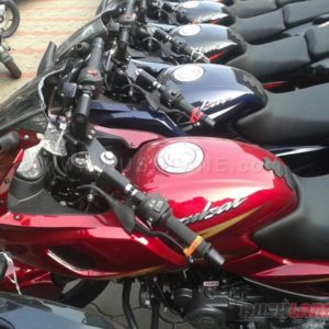 Bajaj Pulsar  F Laser Red