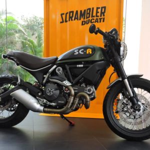 Customized Ducati Scrambler