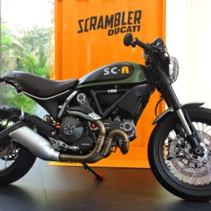 Customized Ducati Scrambler