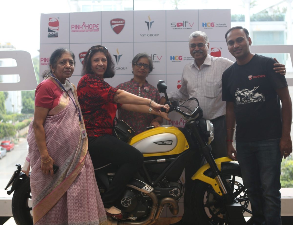 Ducati Owners Club supports awareness on Cancer with SelfV Survivor Stories