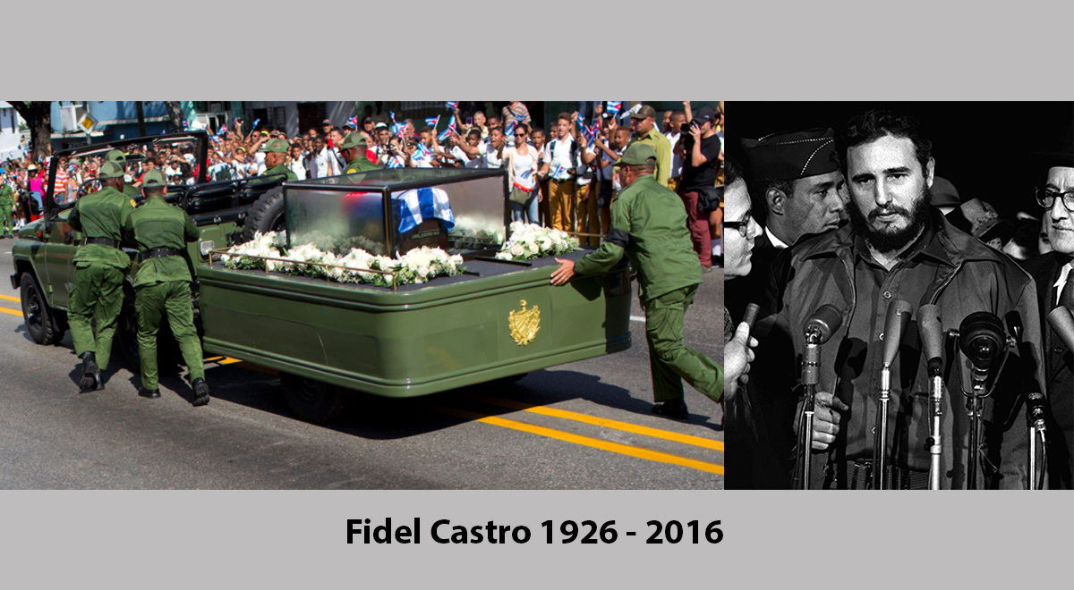 Fidel Castro Final Procession