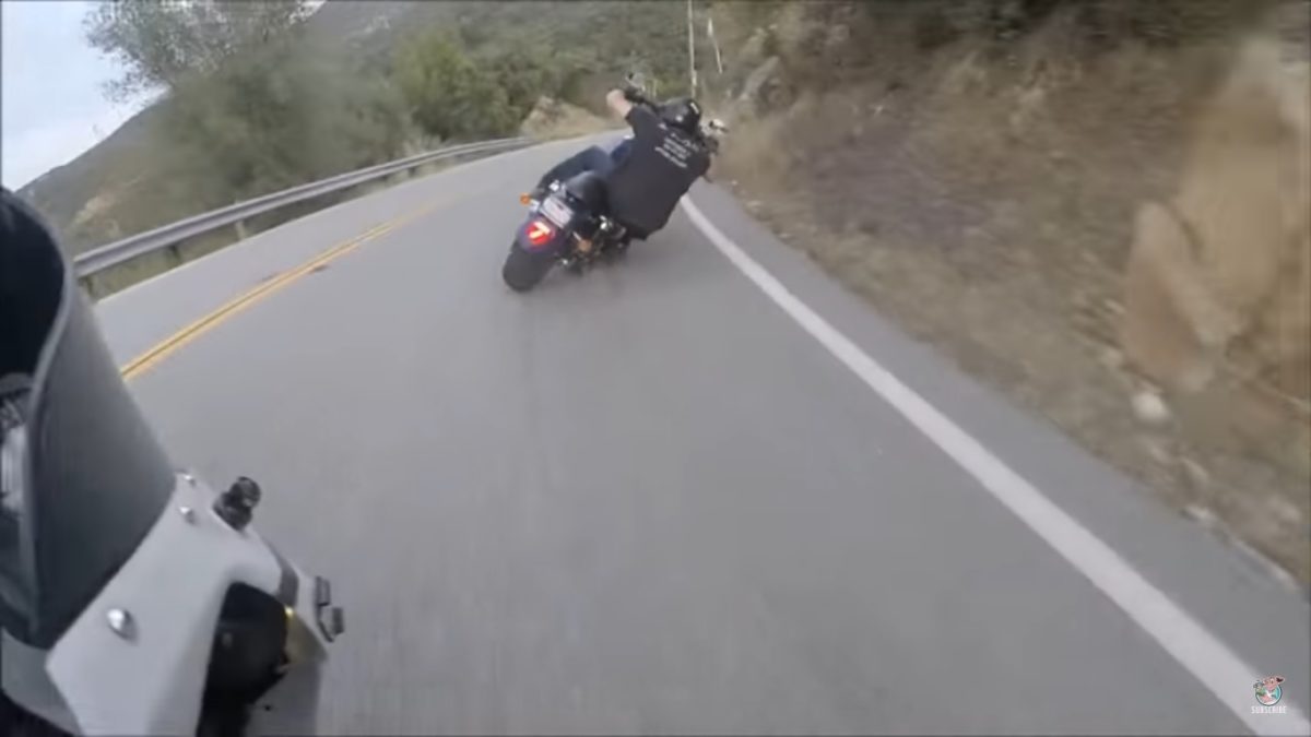 Harley Davidson Dyna Canyon Shredding