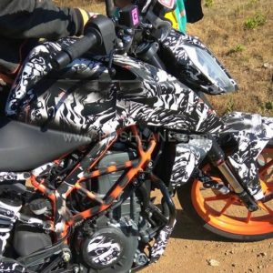 KTM  Duke  India Test Mule