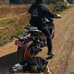 KTM  Duke  India Test Mule