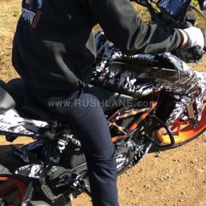 KTM  Duke  India Test Mule