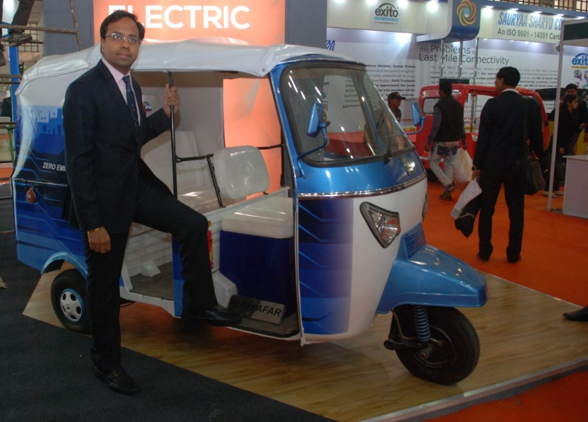 Lohia Auto launches Solar Powered E Ricshaw and Electric  Wheeler