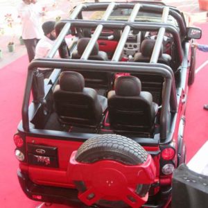 MS Dhoni customized Mahindra Scorpio