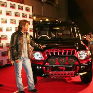 MS Dhoni customized Mahindra Scorpio