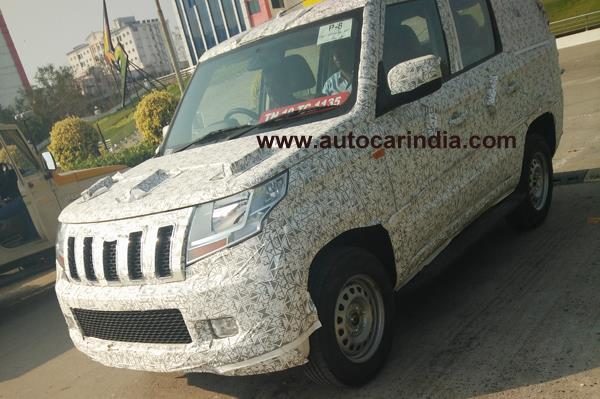 MahindraTUVspied