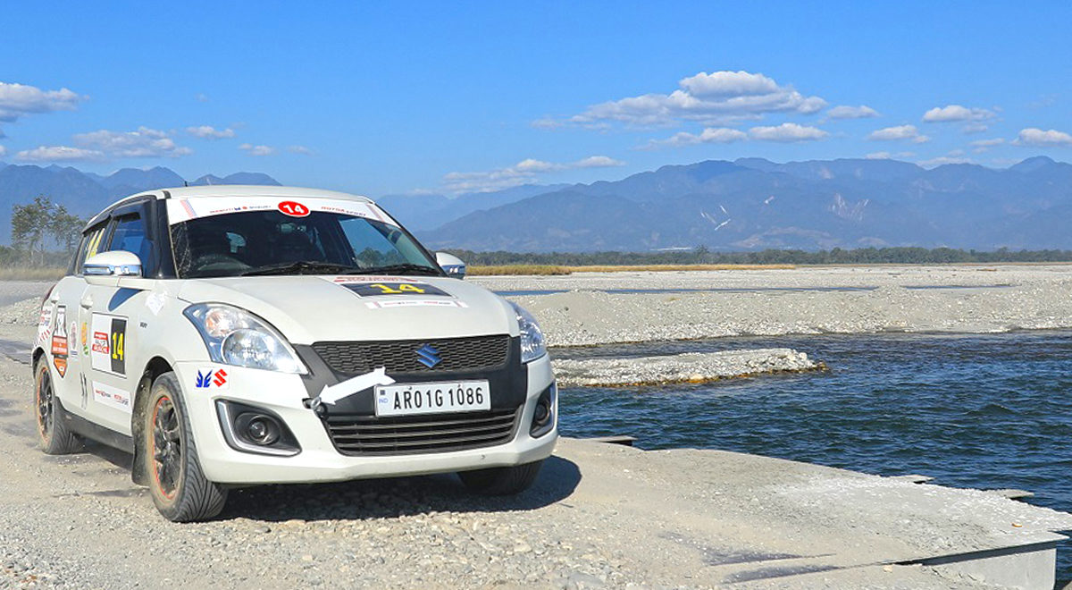 Maruti Suzuki Rally of Arunachal Swift