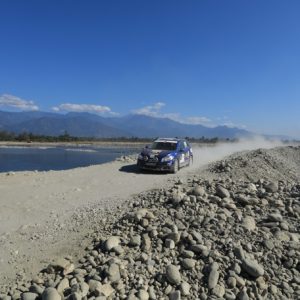 Maruti Suzuki Rally of Arunachal in action