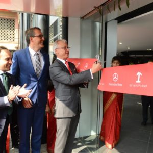 Mercedes Benz inaugurates new showroom in the heart of New Delhi