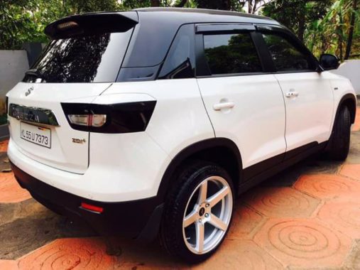 This Modified Maruti Suzuki Vitara Brezza Receives An Enhanced Dual ...
