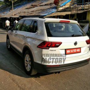 Volkswagen Tiguan spied testing