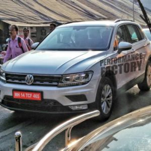 Volkswagen Tiguan spied testing