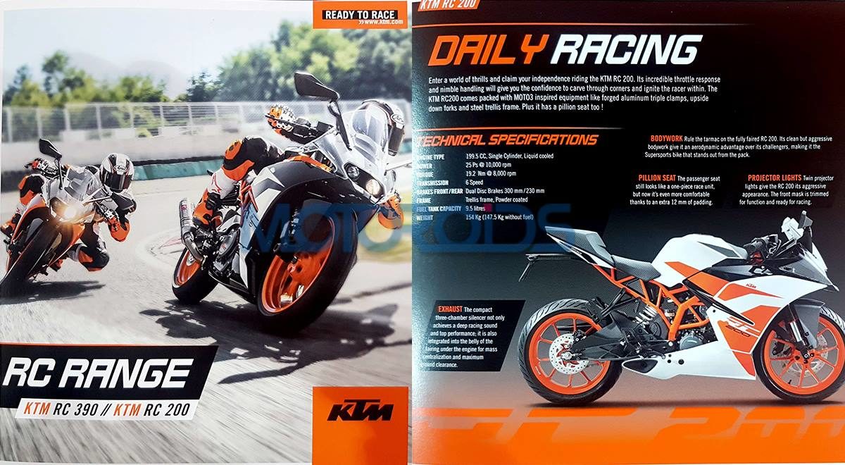 KTM RC collage