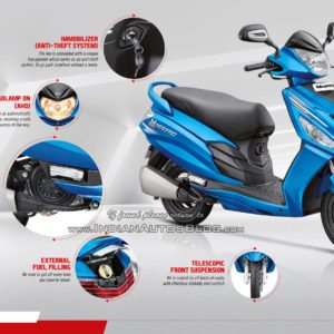 Hero MotoCorp Maestro Edge leaked brochure