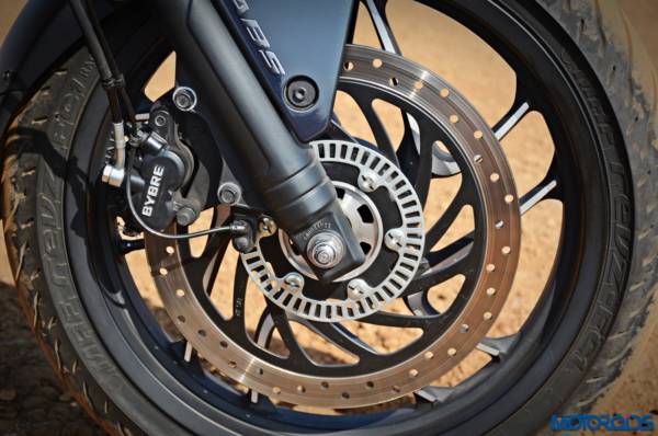 Image result for bajaj dominar brakes