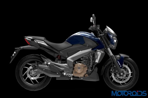 Bajaj Dominar  deliveries commence Midnight Blue