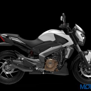 Bajaj Dominar  deliveries commence Moon White