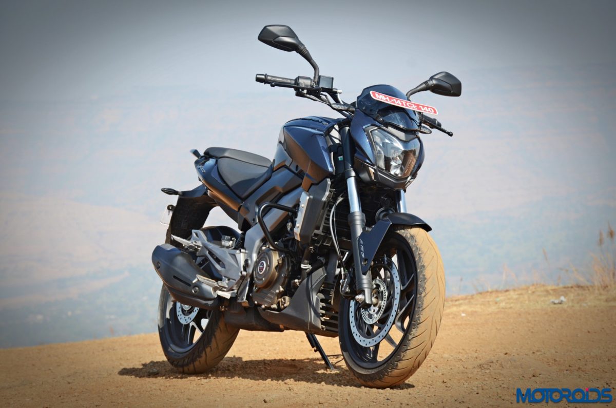 BajajDominarthreequarterview