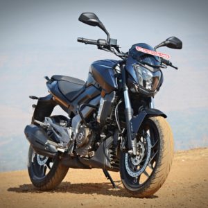 BajajDominarthreequarterview