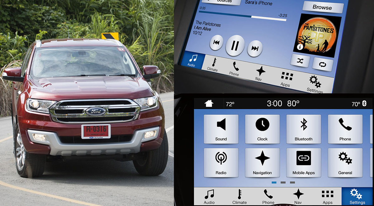 Ford Endeavour SYNC