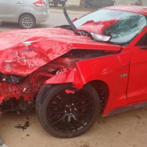 Ford Mustang Crash India