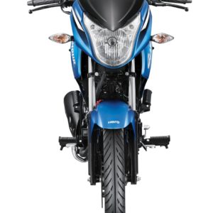 Hero MotoCorp Glamour FI Techno Blue Front