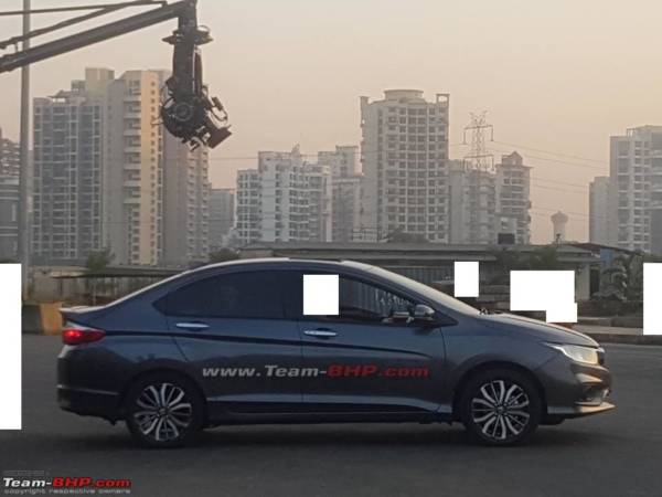India spec  Honda City facelift spotted