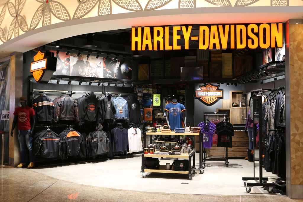  Harley  Davidson  Inaugurates its First Merchandise Only 