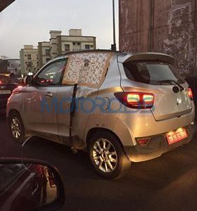 Mahindra KUV Anniversary Edition spy image