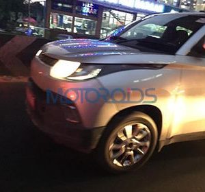 Mahindra KUV Anniversary Edition spy image