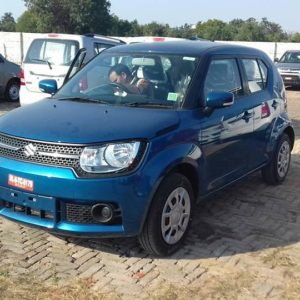 Maruti Suzuki Ignis spotted at dealership