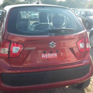 Maruti Suzuki Ignis spotted at dealership