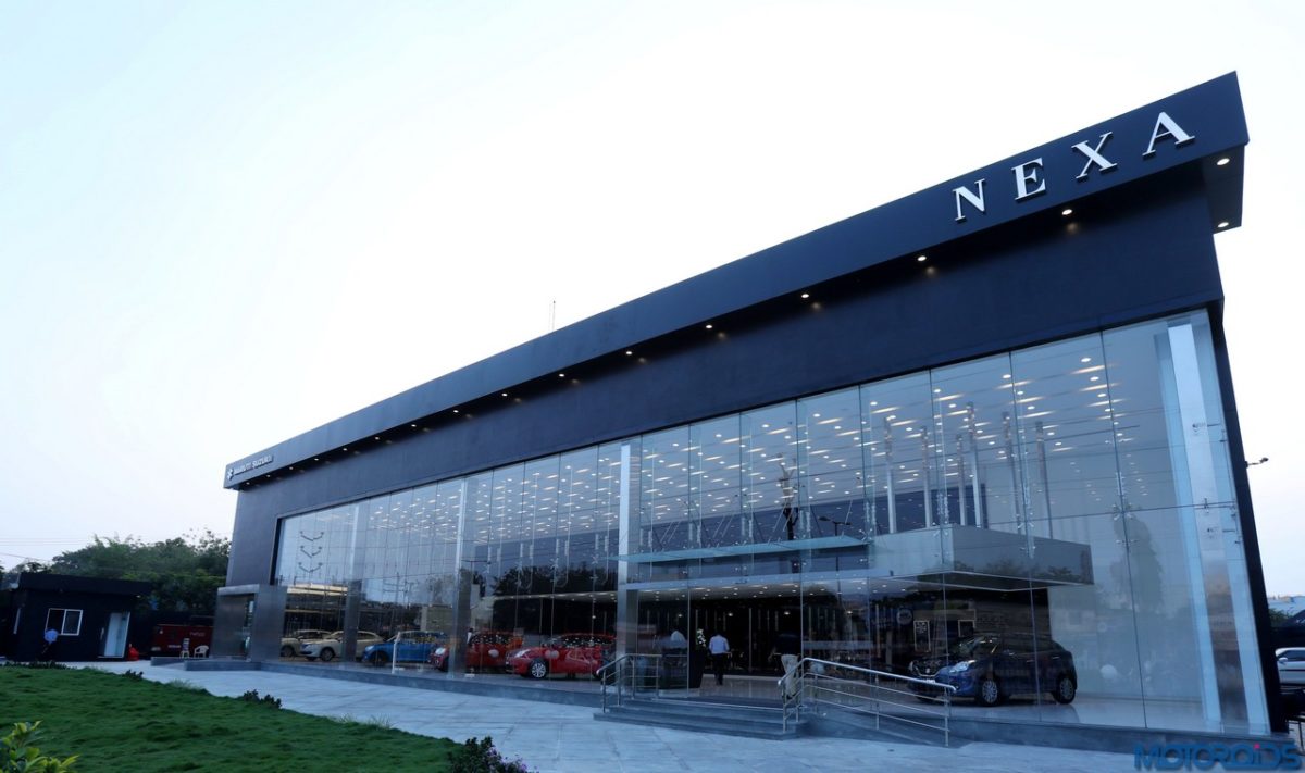 Maruti Suzuki inaugurates th NEXA showroom today in Hyderabad