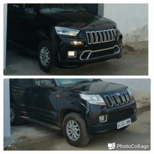 Modified Mahindra TUV Jeep Cherokee