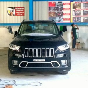 Modified Mahindra TUV Jeep Cherokee