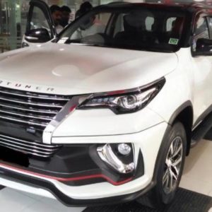 Modified Toyota Fortuner with NIppon body kit