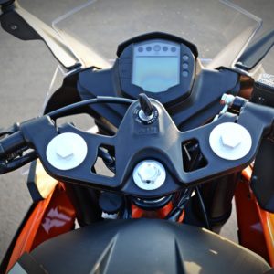 New  KTM RC handlebars and tank