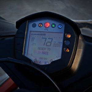 New  KTM RC instruments console