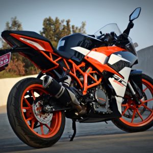 New  KTM RC rear