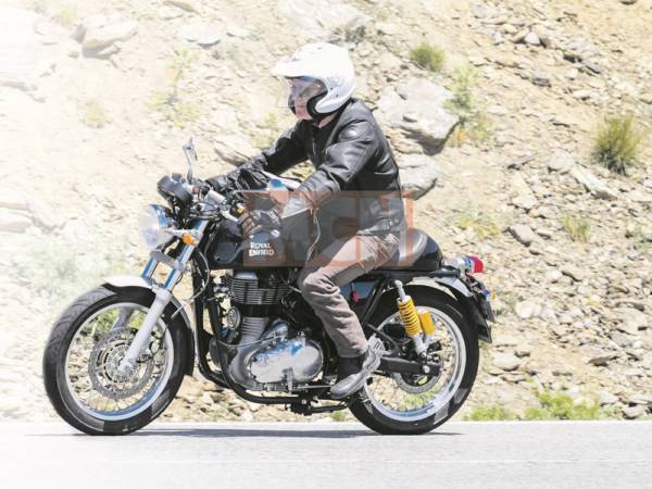 Royal Enfield Continental GT ABS spied